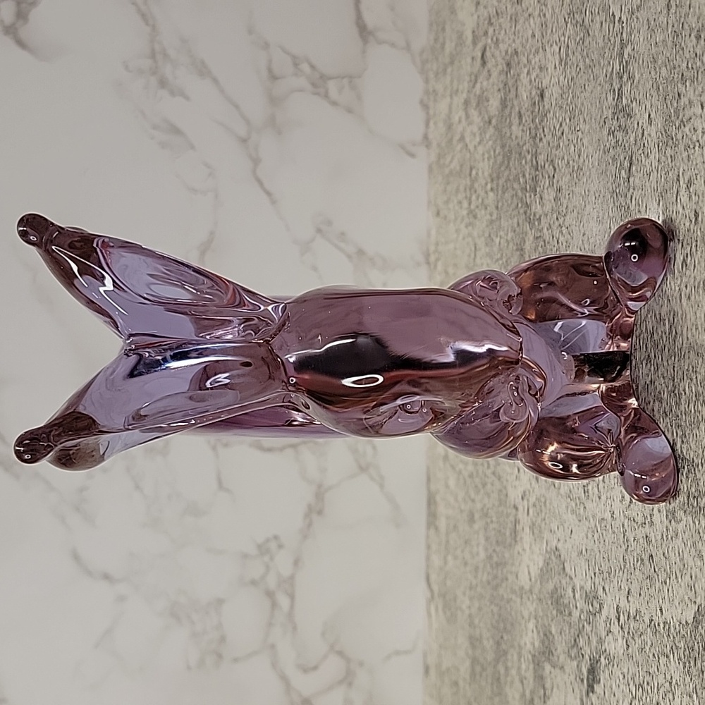 Archimede Seguso For Seguso Vetri D’arte Neodymium Glass Squirrel Murano - Picture 2 of 13
